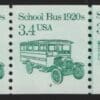 Scott# 2123 "SCHOOL BUS" MNH PNC3, PLATE#2, NICELY CENTERED