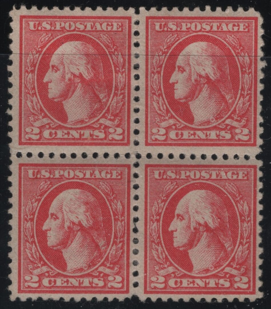 Scott# 528A "WASHINGTON" MINT OFFSET TYPE VI VERY NICELY CENTERED