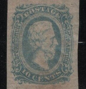 Scott# CSA12C "DAVIS" MINT-VERY WELL CENTERED, FOUR FULL MARGINS