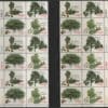 Scott# 1764-67 AMERICAN TREES MATCHED PLATE BLOCKS(12) P#38808-13